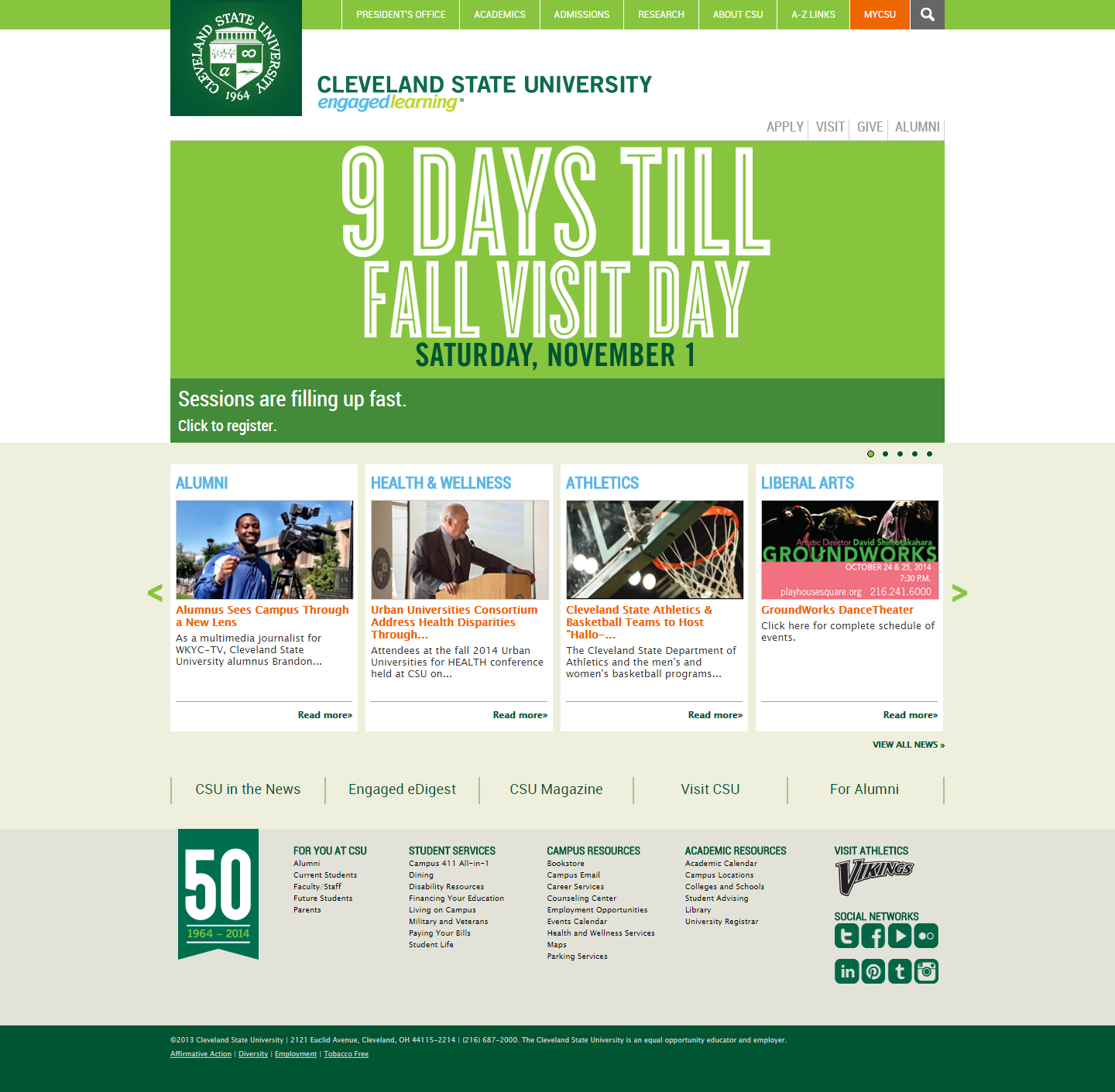 CSU Celebrates 50 years with Huge Block Party 216Brandon