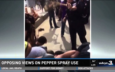 Community Outraged After RTA Officer Pepper Sprays Crowd