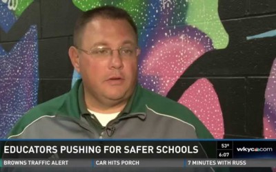 School Officials Discussing School Safety
