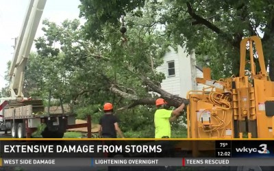 Storms Cause Damage Across East Side